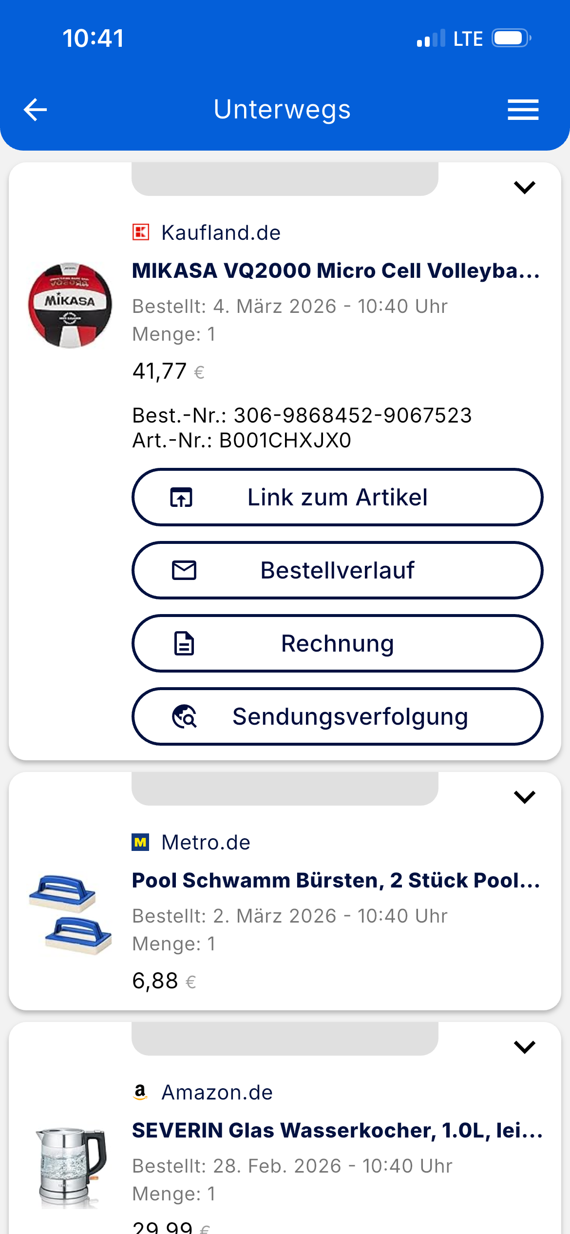 Live Tracking
